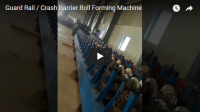 Guard Rail / Crash Barrier Roll Forming Machine