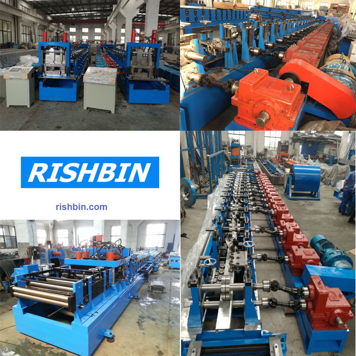 Rishbin produced different types of roll forming machines